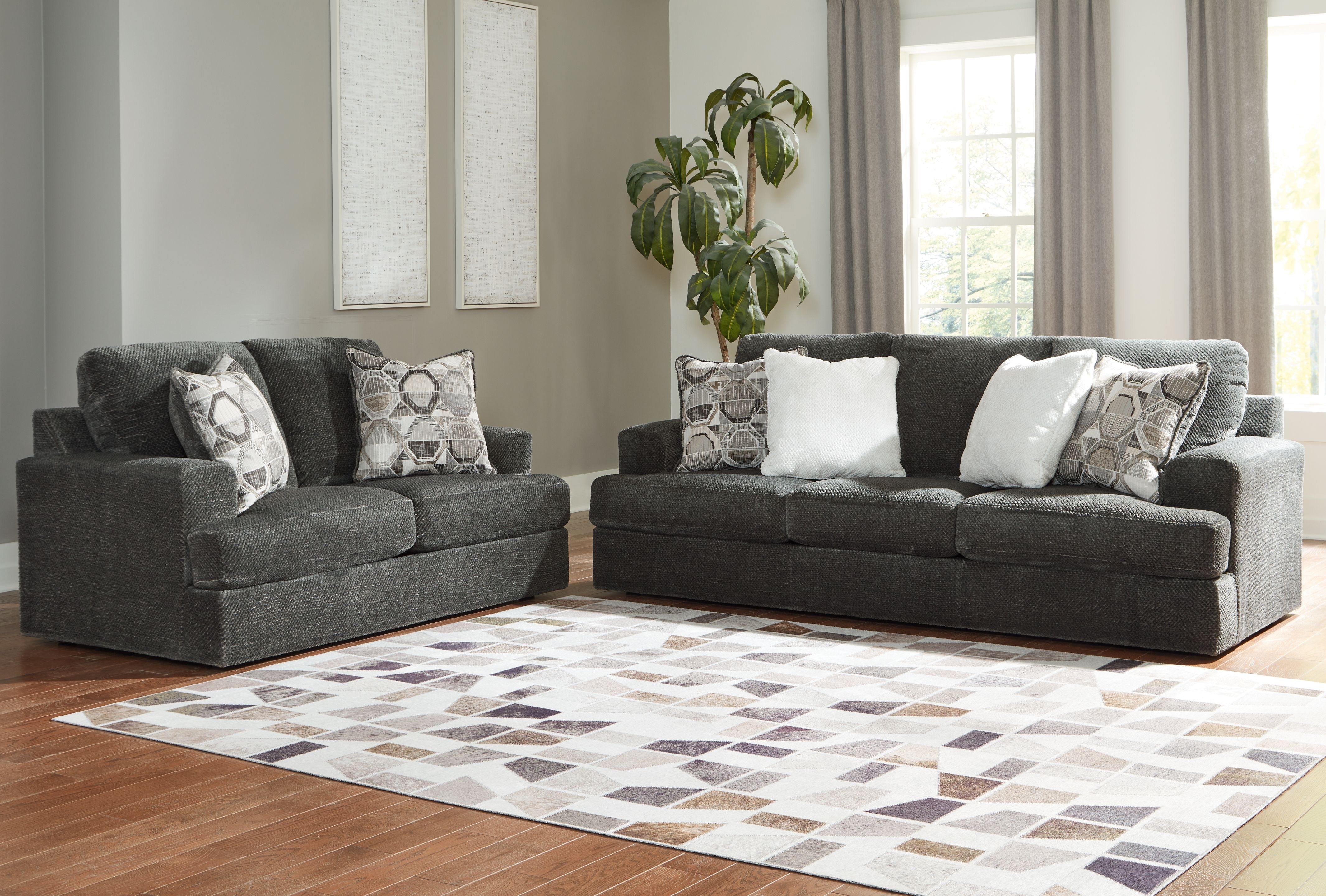 Charenton sofa store and loveseat